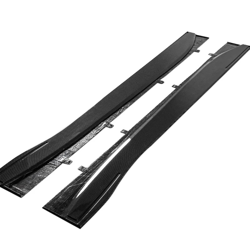 Dry Carbon Fiber Small Surround for DB11 Upgraded PK Model Side Skirt Body Kit Side Edge Spoiler